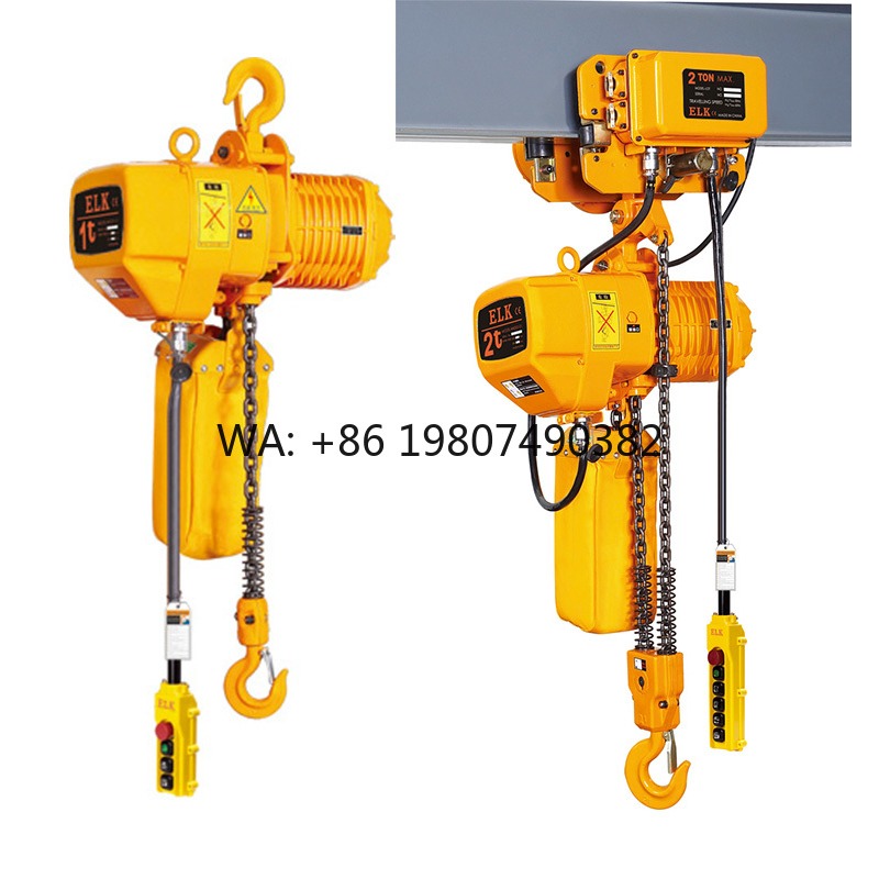 Heavy Equipment Lift - Elektryczny wciągnik łańcuchowy dwubiegowy 1 tona