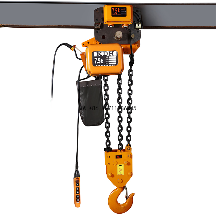 Heavy Equipment Lift - Elektryczny wciągnik łańcuchowy o udźwigu 7,5